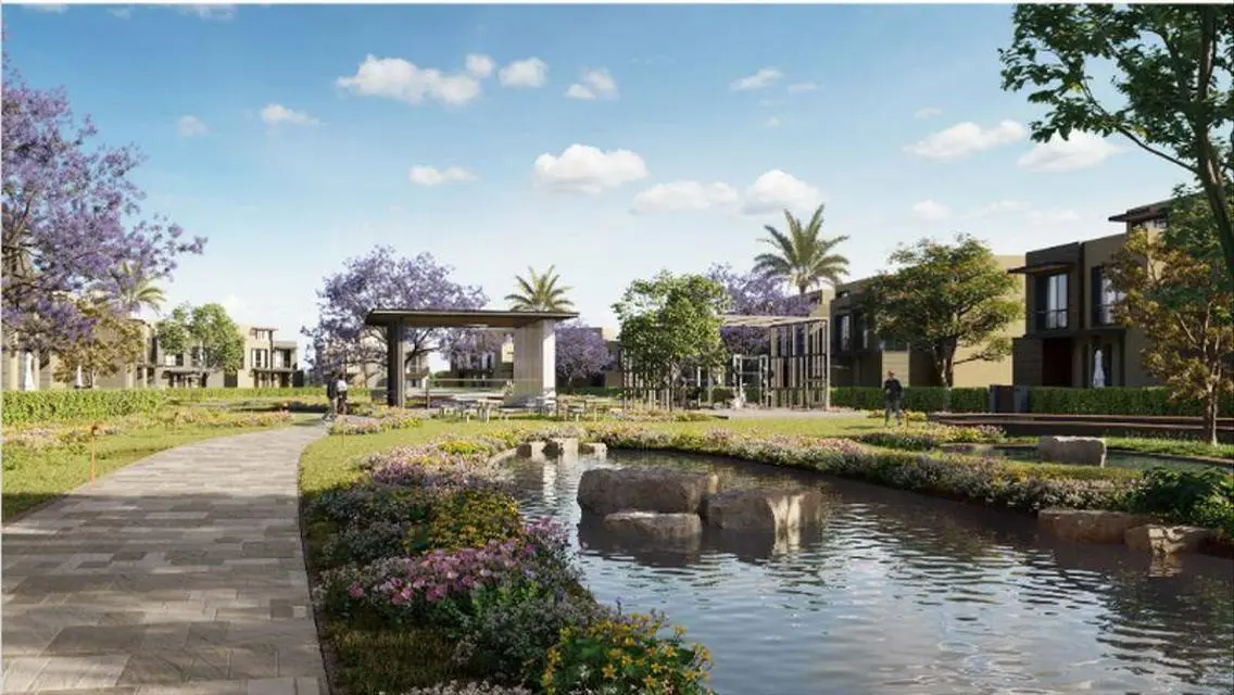Twin house in Garden Lakes next to Golf Extension