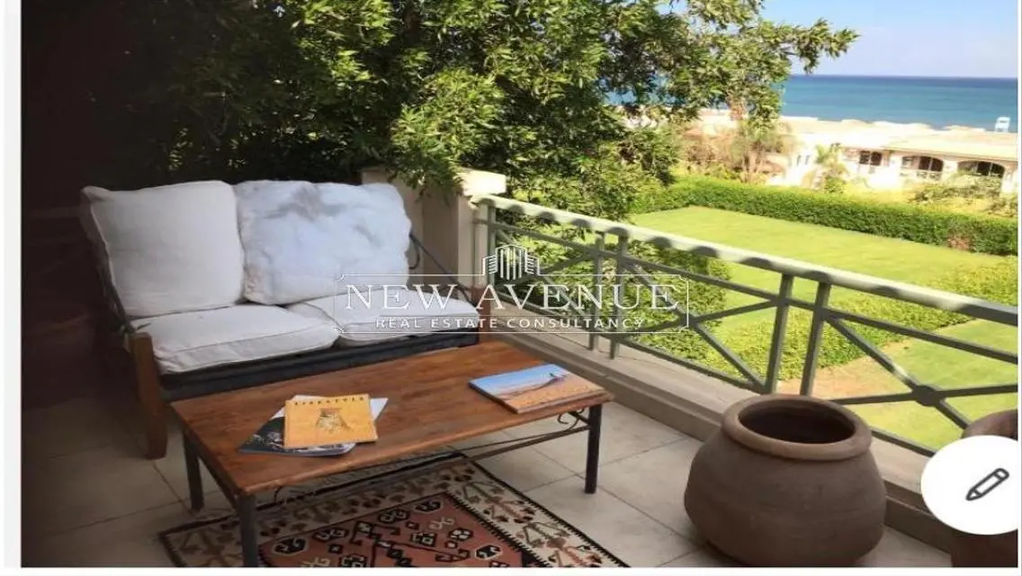 Fully Furnished Chalet Second Row from the beach