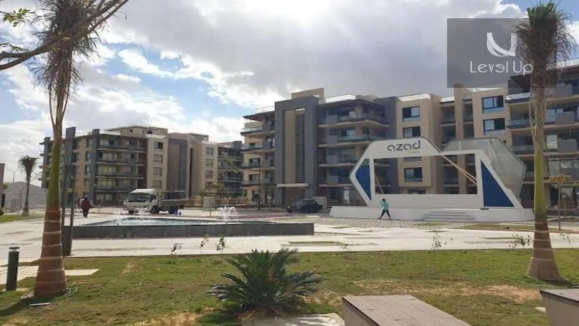 شقة للبيع نص تشطيب بسعر لقطة في ازاد التجمع الخامس