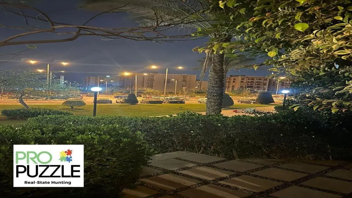 شقة ارضي بجاردن للبيع في الرحاب