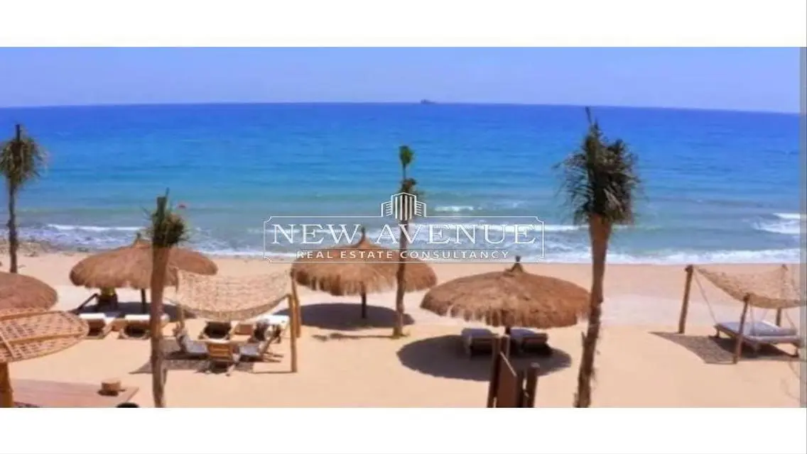 شالية أرضي بالجاردن متشطب بالكامل في السخنه