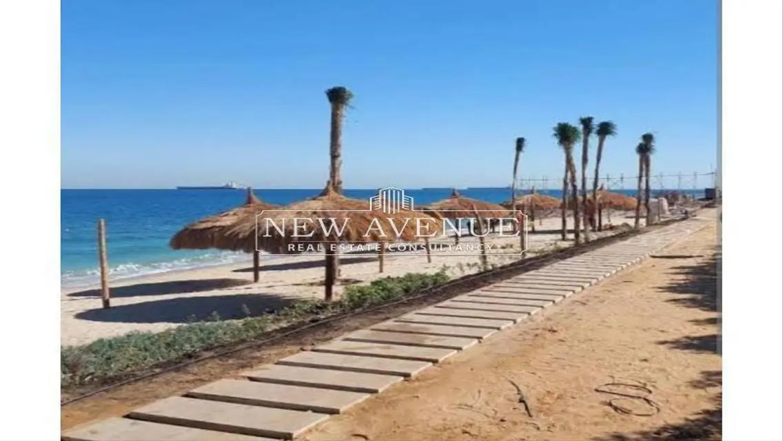 شالية أرضي بالجاردن متشطب بالكامل في السخنه