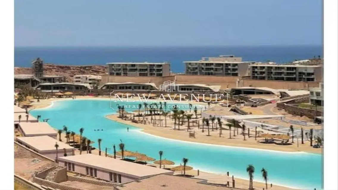 شالية أرضي بالجاردن متشطب بالكامل في السخنه