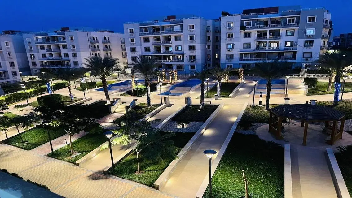 apartment bahary in compound front elrehab