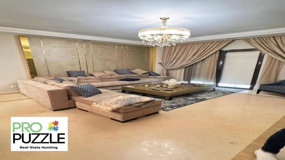 Apartment with garden  in mivida fully Furnished
