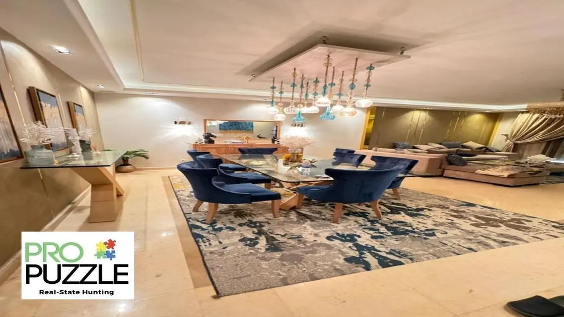 Apartment with garden  in mivida fully Furnished