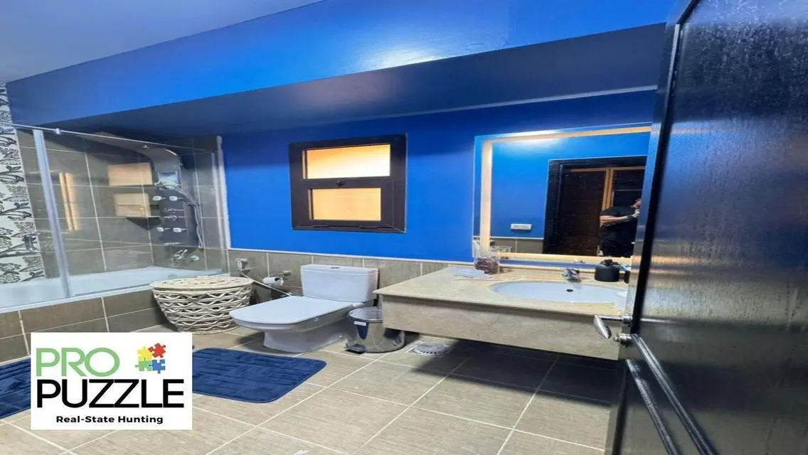 Apartment with garden  in mivida fully Furnished