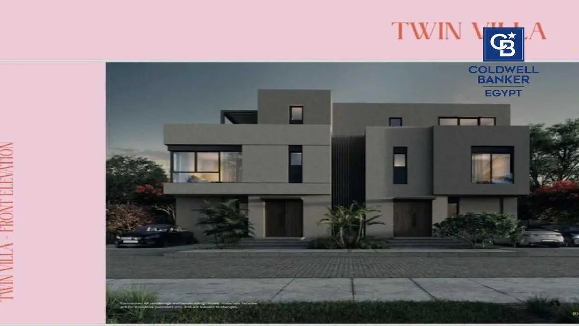Twin House Villa foe sale in Mostakbal City