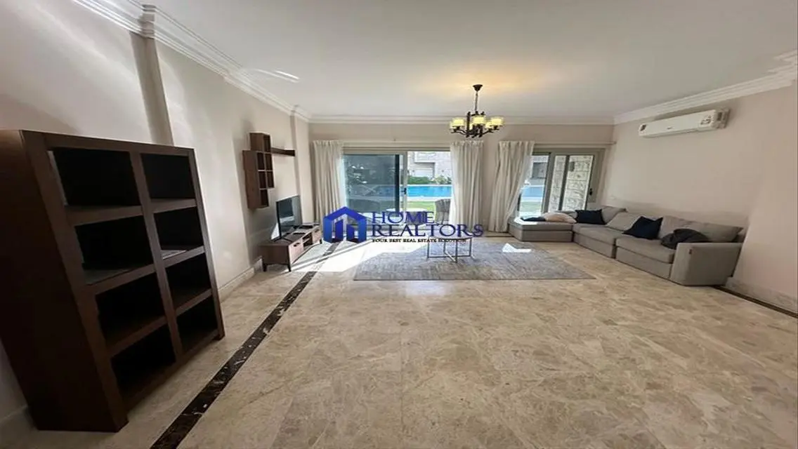 Ground Floor With Pool For Rent In Maadi Sarayat