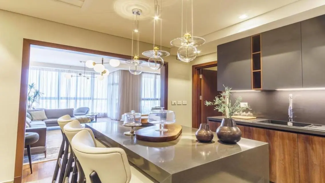 Finished (Apt)on AlMehwar Road,near Mall of Arabia