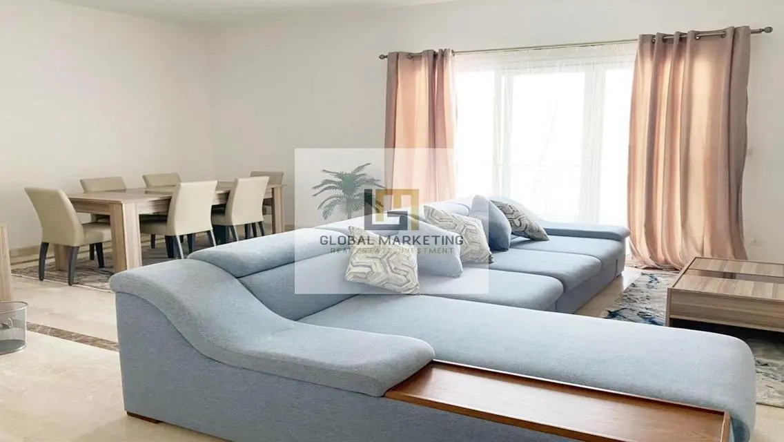 Modern furnished apartment for rent in Mivida .
