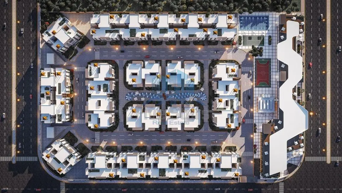 شقه للبيع في قلب حدايق اكتوبر كمبوند Address home