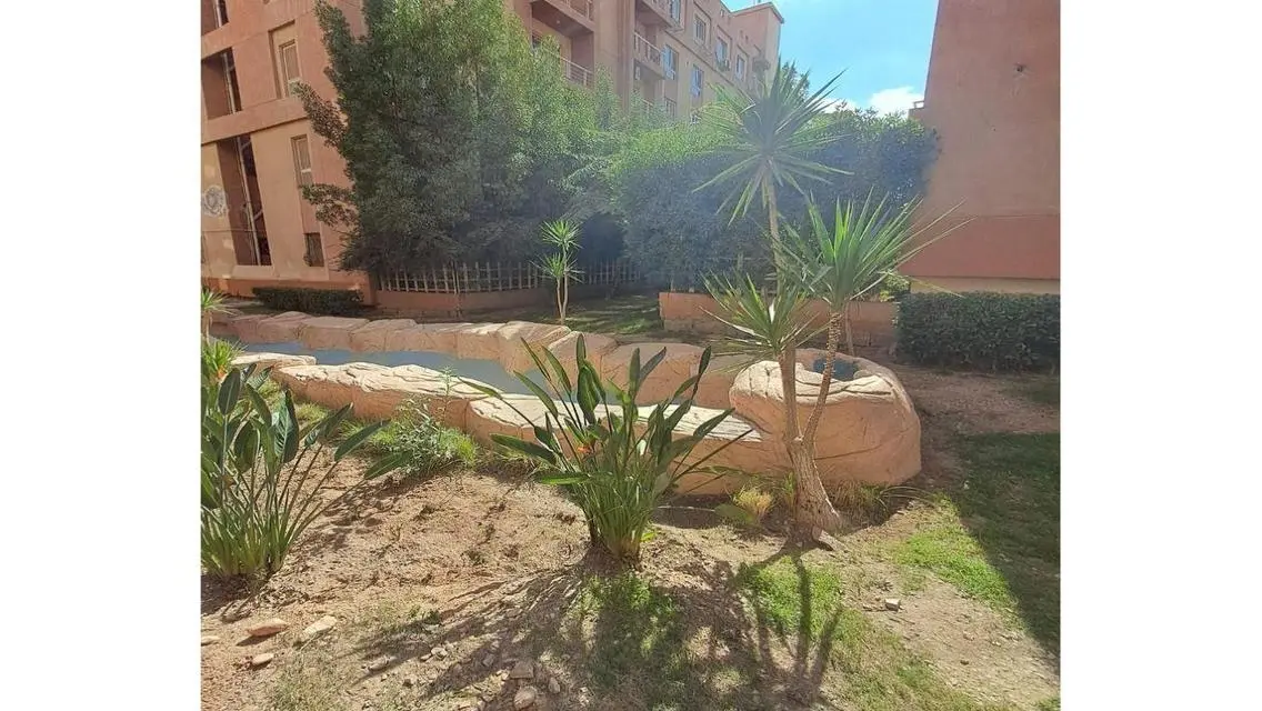 شقة مفروشة للايجار فى دجلة جاردنز ارضي بجاردن