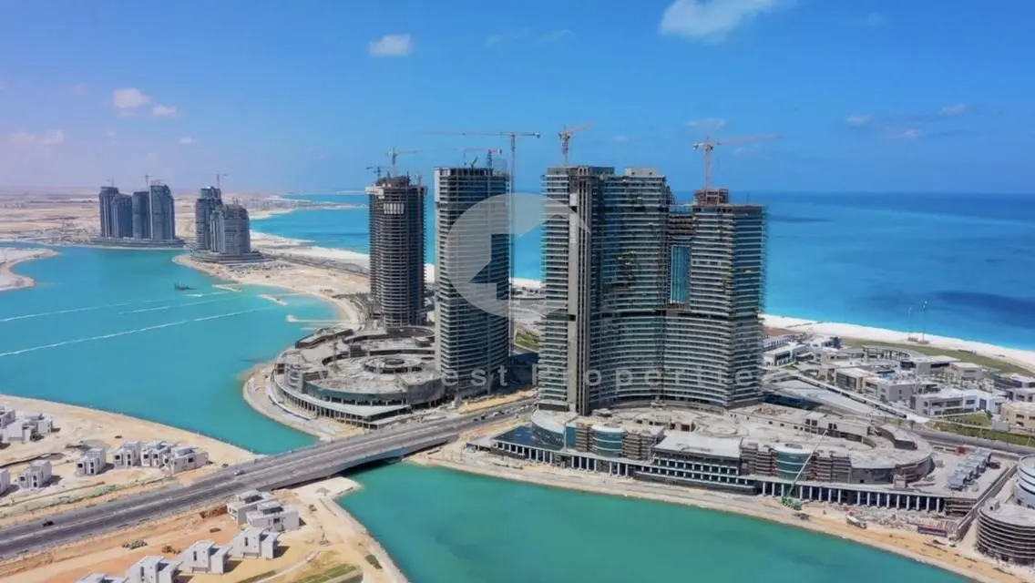 شاليه مميز ريسيل بحديقة خاصة في بالم هيلز العلمين