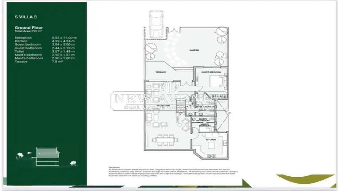 Delivered s- villa middle in Sarai Mostakbal City