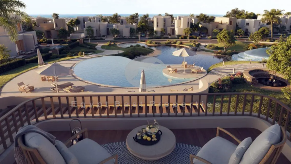 FULL SEA VIEW TWIN HOUSE IN MAKADI HEIGHTS 0% DP .
