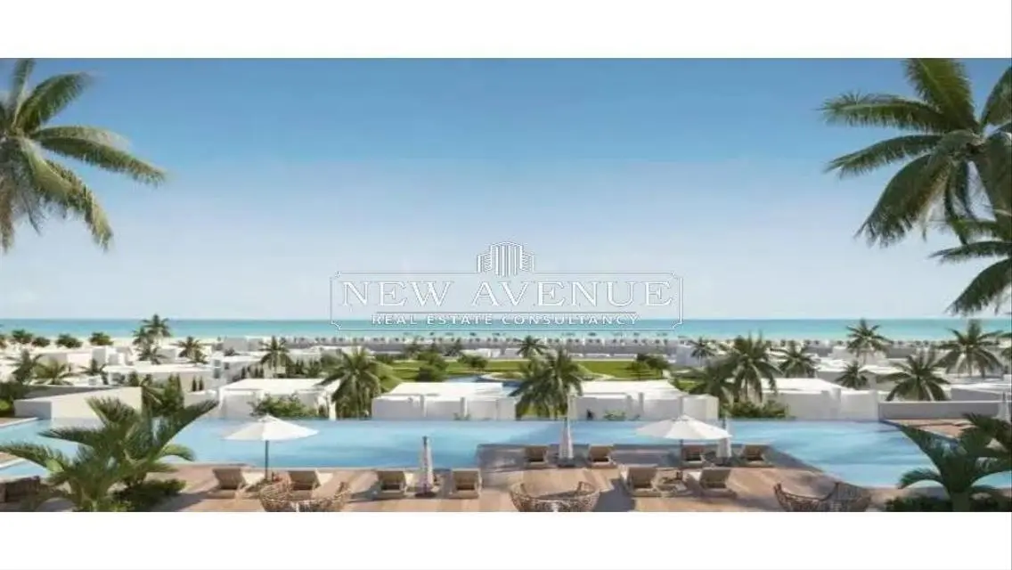شاليه بالجاردن - صف ثانى على اللاجون - فى D bay