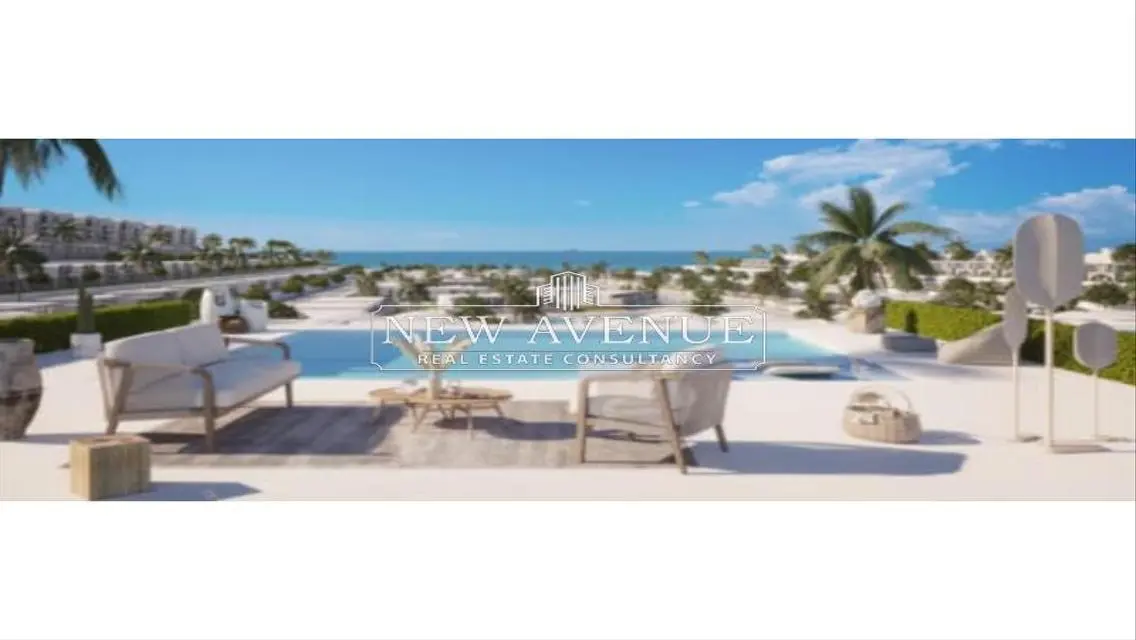 شاليه بالجاردن - صف ثانى على اللاجون - فى D bay