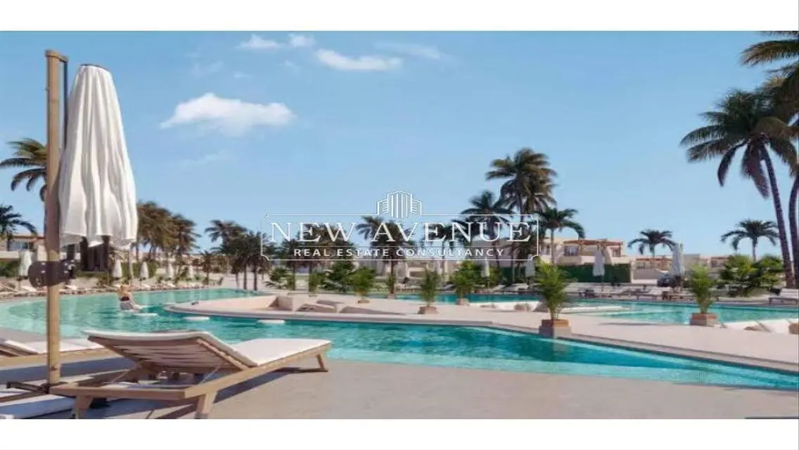 شاليه فيو لاجون و مساحات خضراء - في هاسيندا ويست