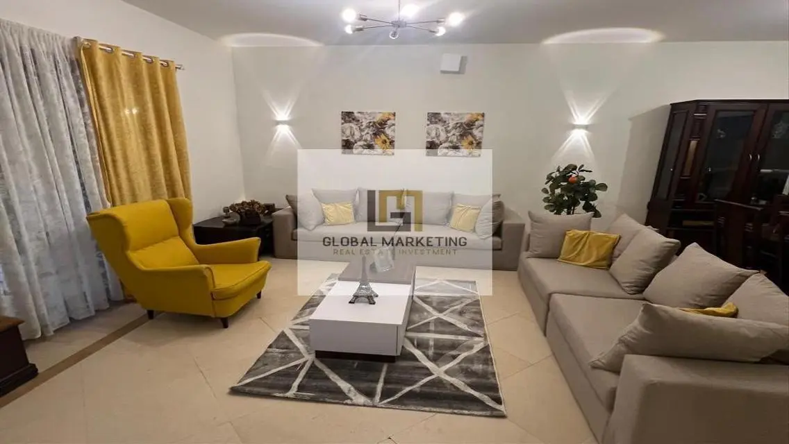 Luxury fully furnished apartment withgarden mivida