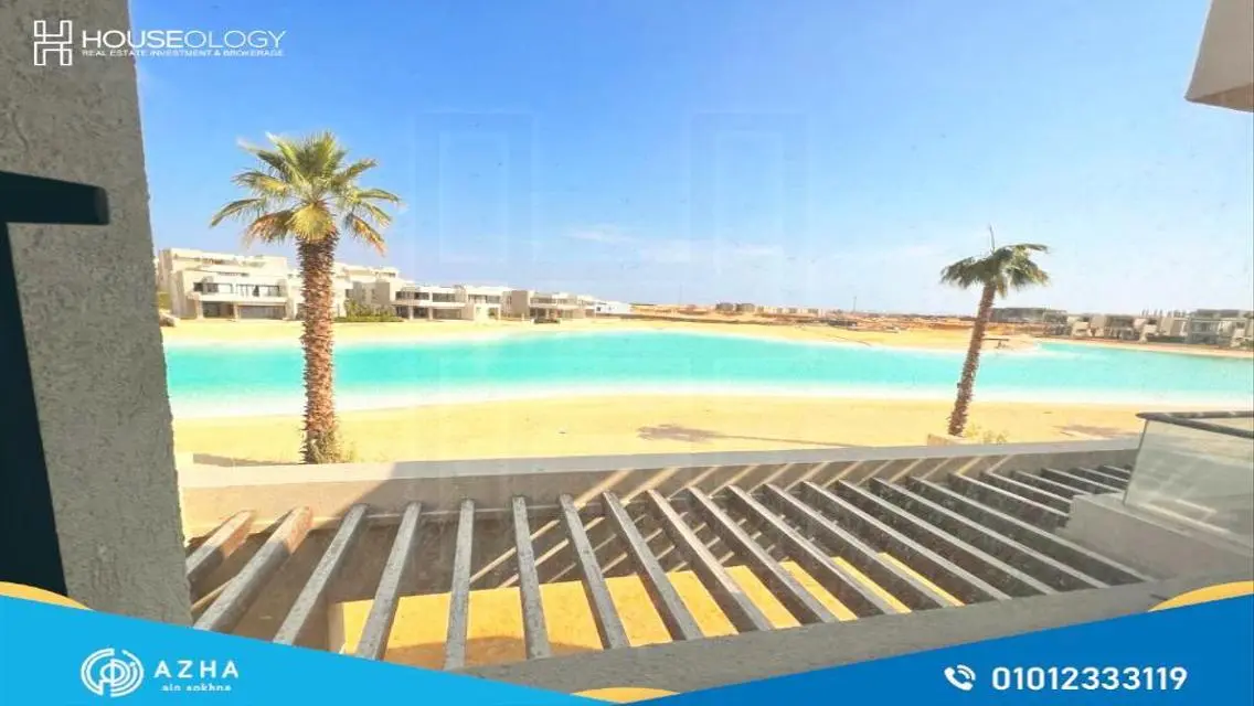 Corner chalet 3bed with garden on lagoon RTM Azha