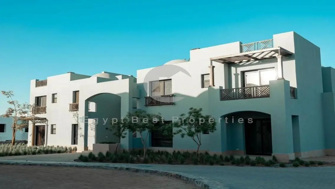 3 Bedroom Duplex 1st Row Lagoon in Makadi Heights