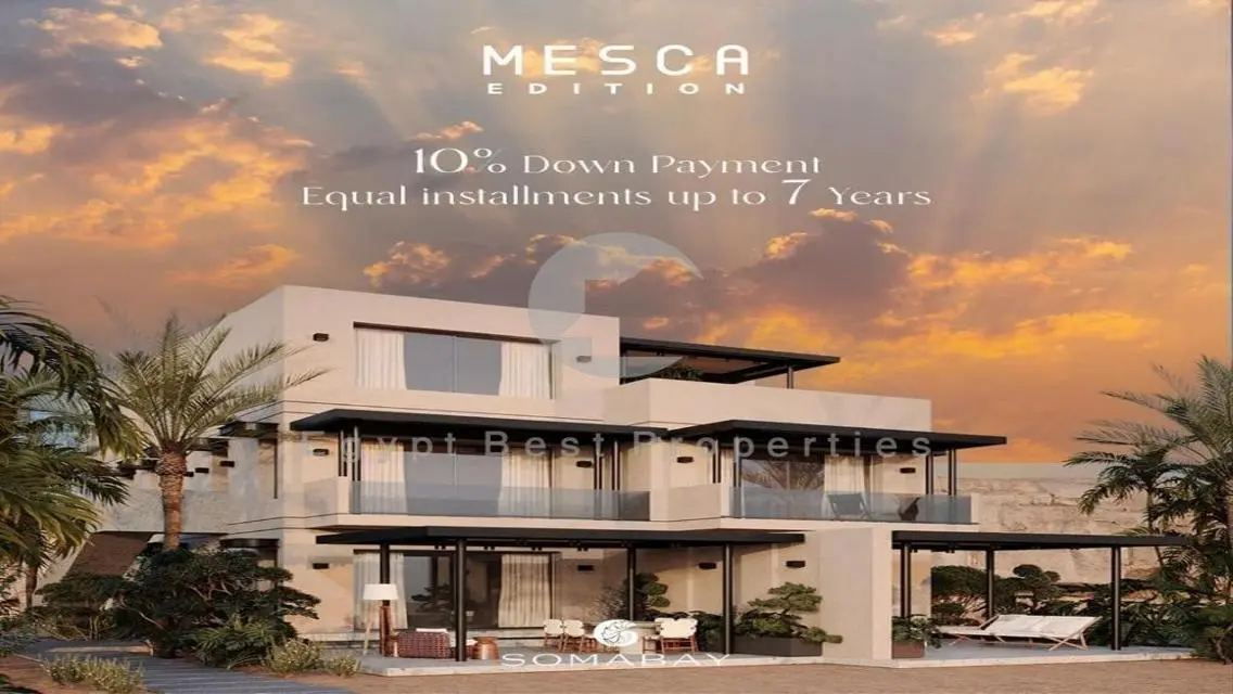 شاليه بموقع مميز في خليج سوما بمقدم 10%