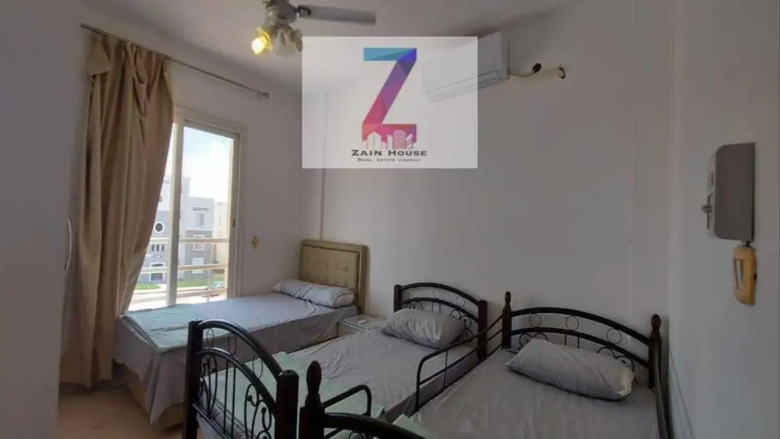 For sale, a distinctive chalet in Amwaj Village, North Coast, Bahri