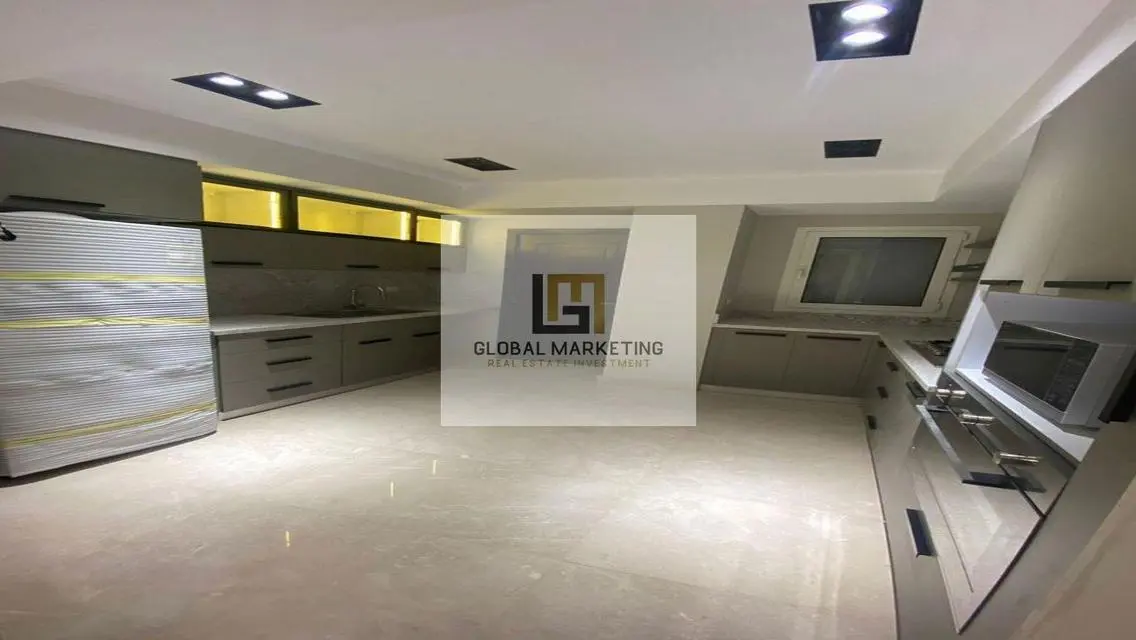 Semi-furnished villa in a prime location , garden