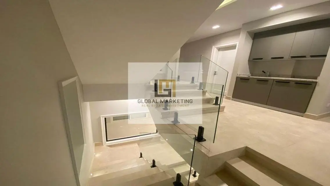 Semi-furnished villa in a prime location , garden