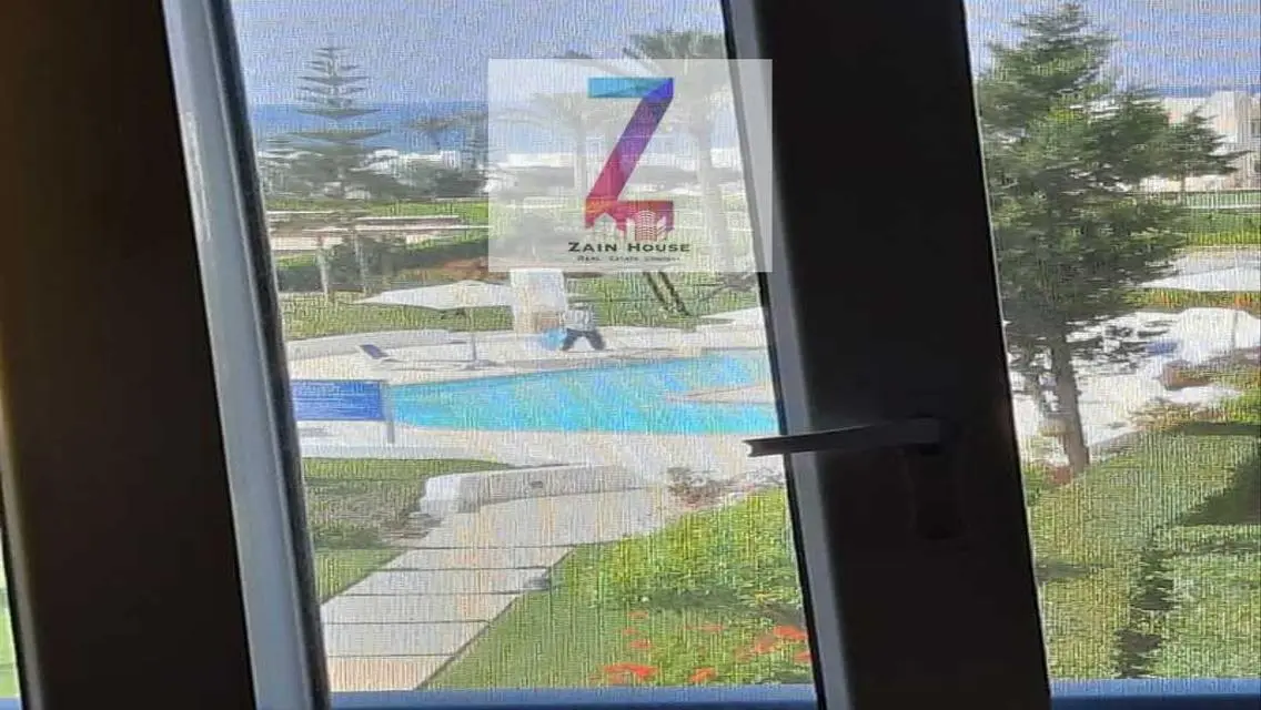 أميز لوكيشن فيو بحر وحمام سباحه مفروش ومكييف