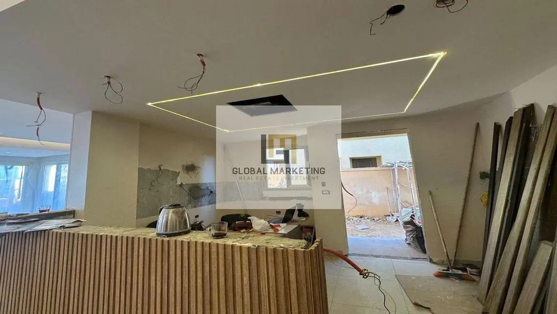 Semi-furnished villa in a prime location