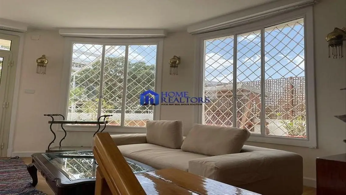 High Ceiling Penthouse For Rent In Maadi Sarayat