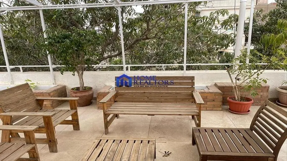 High Ceiling Penthouse For Rent In Maadi Sarayat