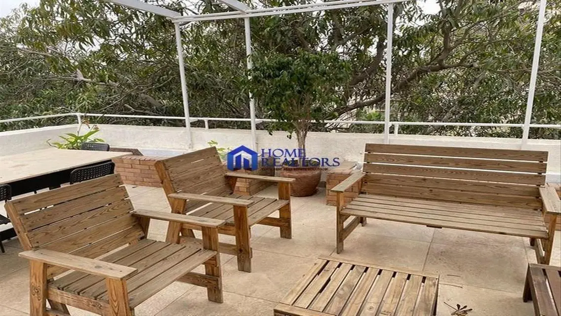 High Ceiling Penthouse For Rent In Maadi Sarayat
