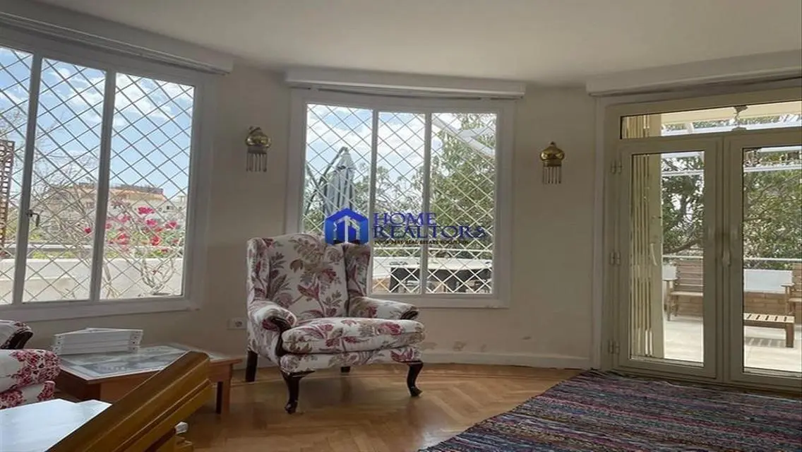 High Ceiling Penthouse For Rent In Maadi Sarayat