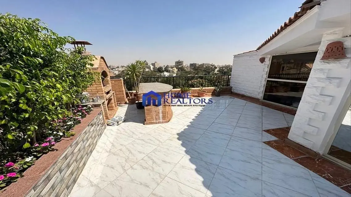 Penthouse With Pool For Rent In Maadi Sarayat