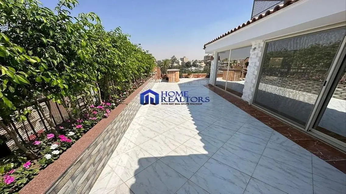 Penthouse With Pool For Rent In Maadi Sarayat