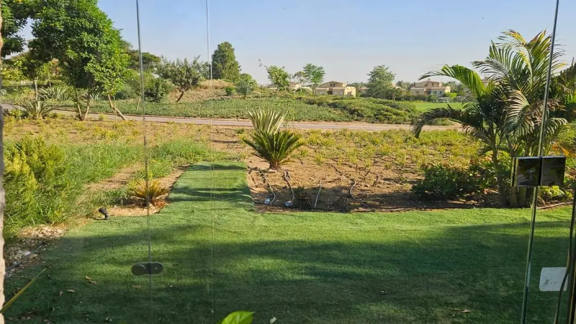 Villa with swimming pool first row golf 