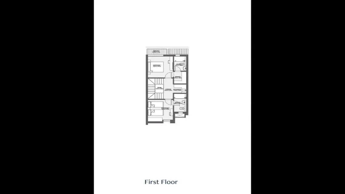 Townhouse middle for sale Sea view
