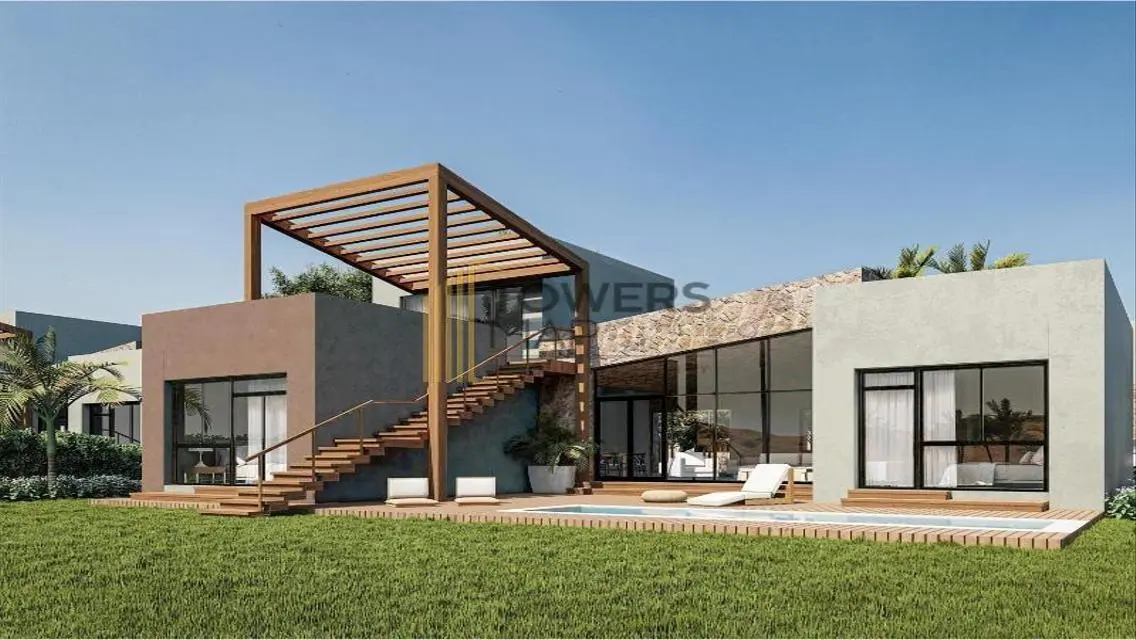 villa 2 BR / finished / plot 400m / installment 7y