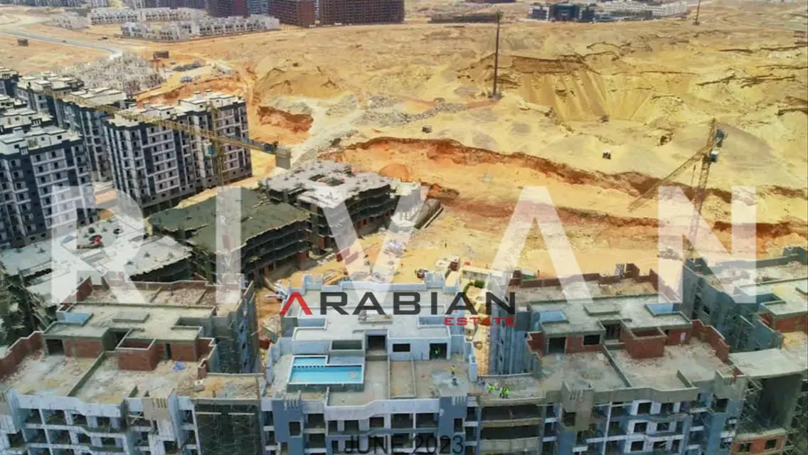 بخصم10% شقة متشطبة بالتكيفات+الجراج+النادى بقسط6سن