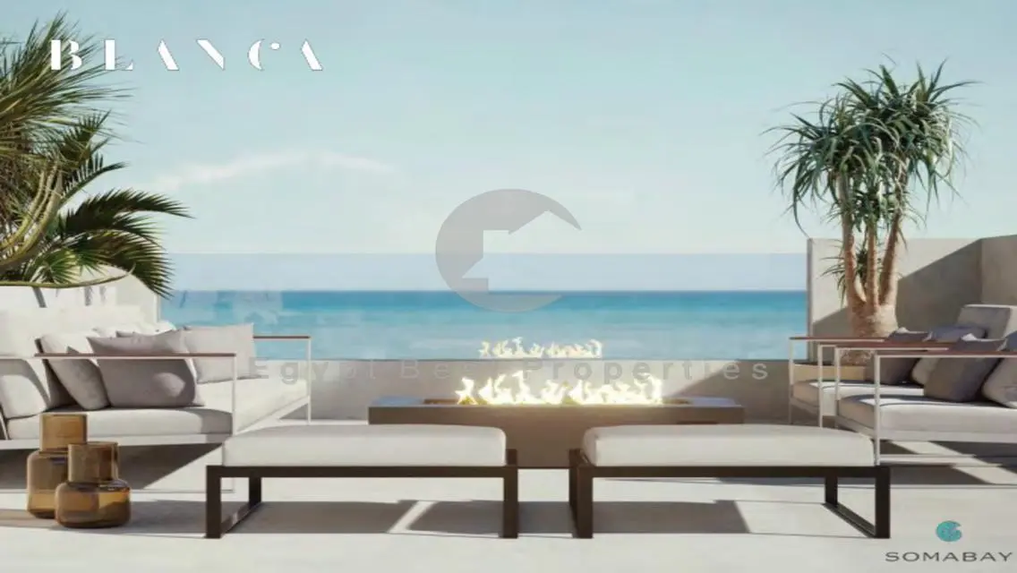 شاليه غرفه متشطب للبيع في سوما باي تقسيط علي 7سنين