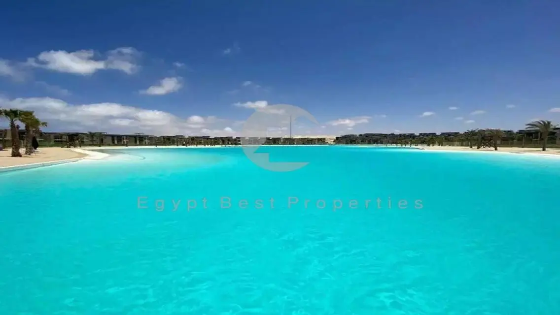 For sale chalet 2bd sea view in new alamein 5% D.P