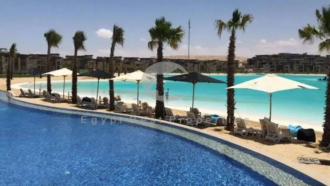 For sale chalet 2bd sea view in new alamein 5% D.P