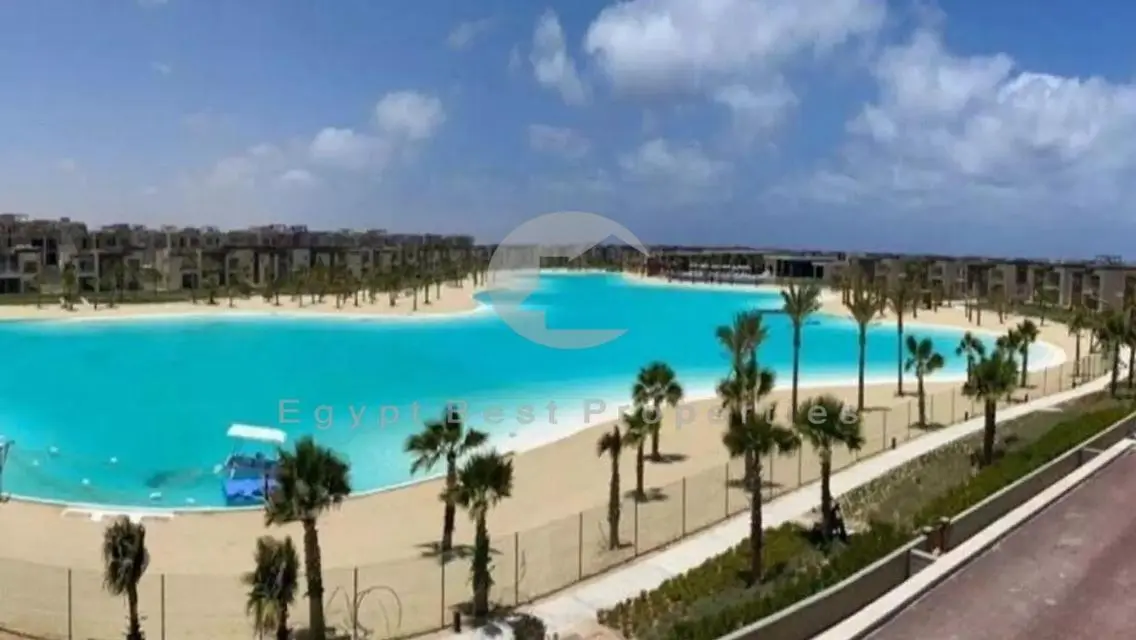 For sale chalet 2bd sea view in new alamein 5% D.P