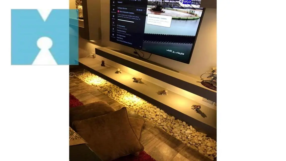 شقه مفروشه ارضي بحديقه في حدائق المهندسين