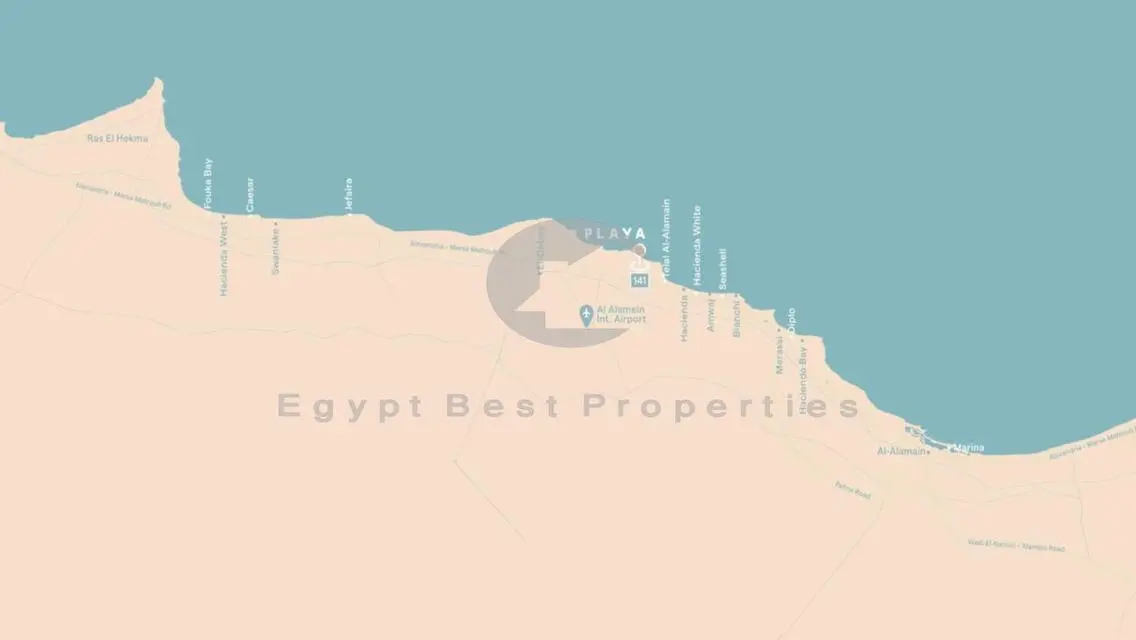 تاون في بلايا غزالة أستلام سنة تشطيب كامل