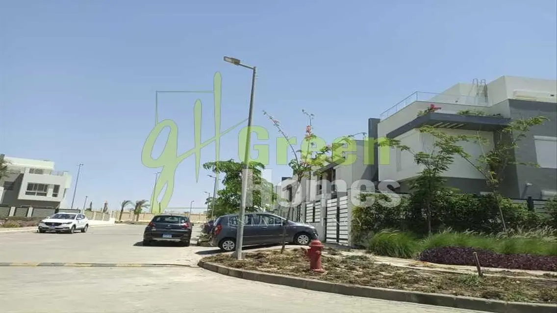 Green Home with Security Guard