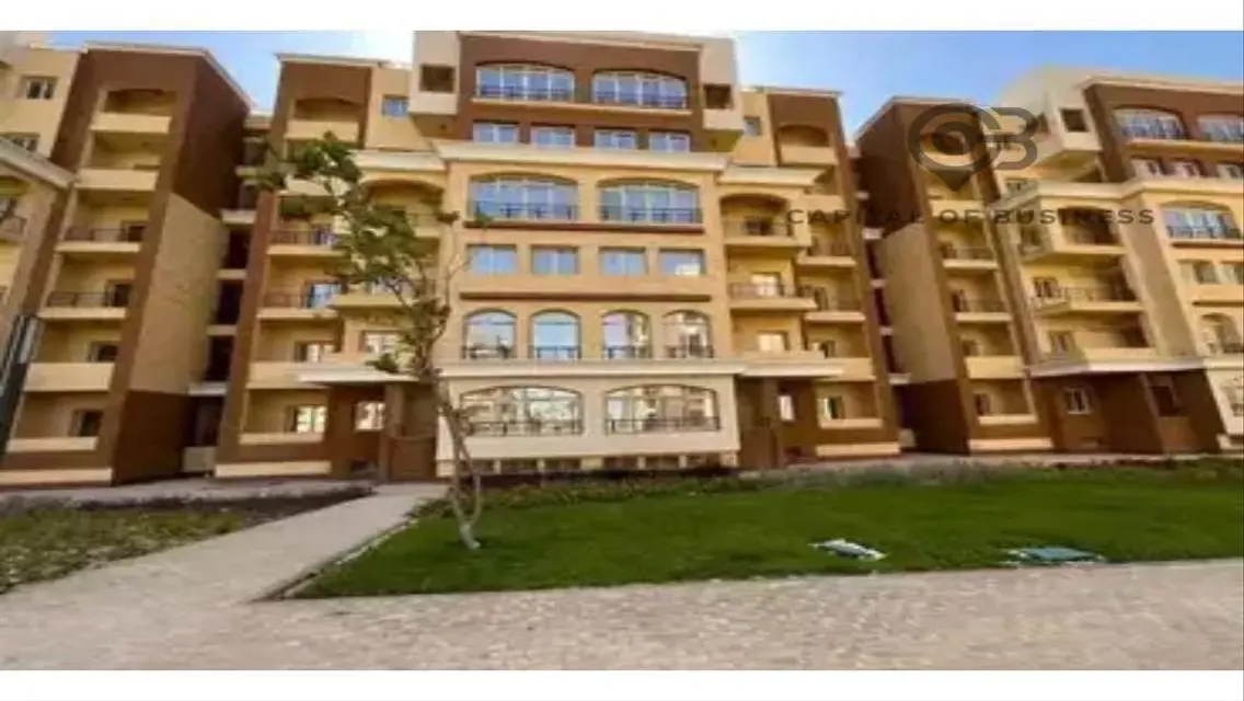 شقه للبيع بكمبوندالمقصد متشطبه بالكامل فيومميز